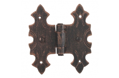 3071 Wrought Iron Double Hinge for Furniture Lorenz Ferart