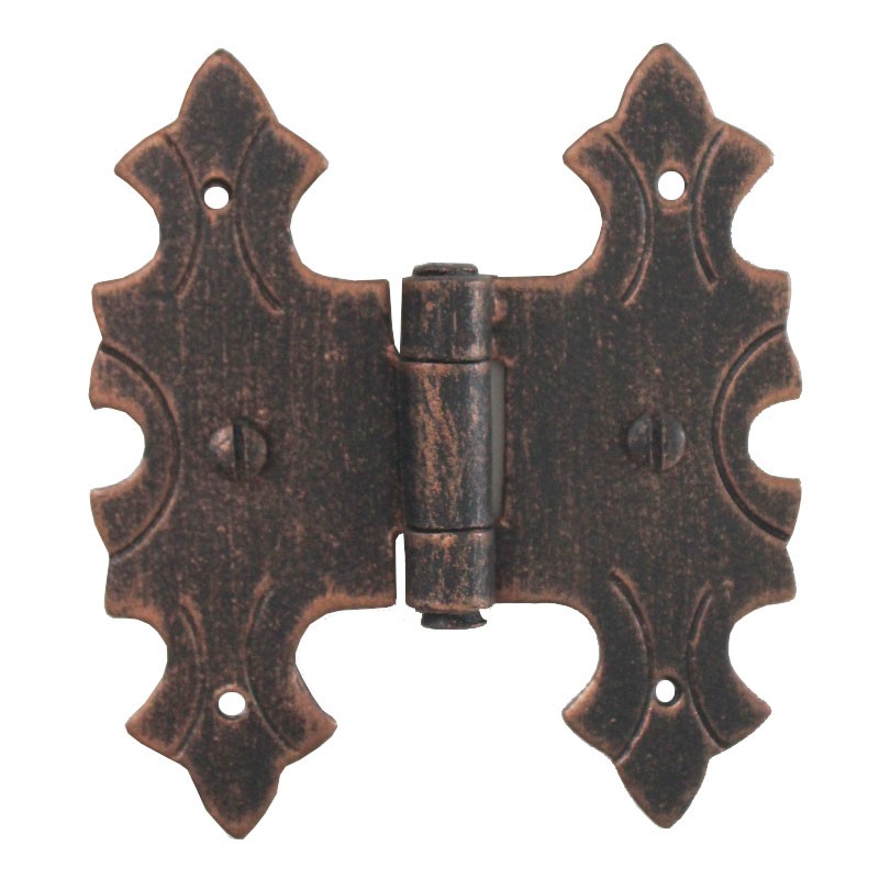 3071 Wrought Iron Double Hinge for Furniture Lorenz Ferart