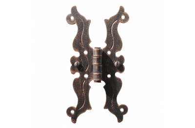 3072 Wrought Iron Double Hinge for Furniture Lorenz Ferart