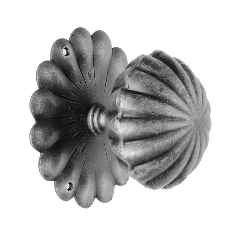 308 Ø75 Door Knob Artistic Wrought Iron