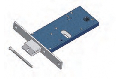 Adjustable latch with Mandate Omec Art.780