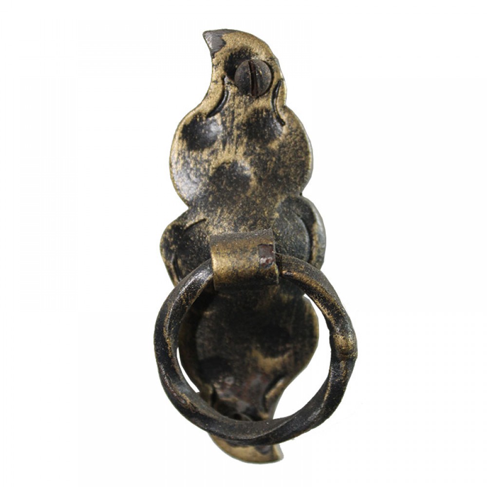 3213-VR Vertical Wrought Iron Furniture Handle Lorenz Ferart