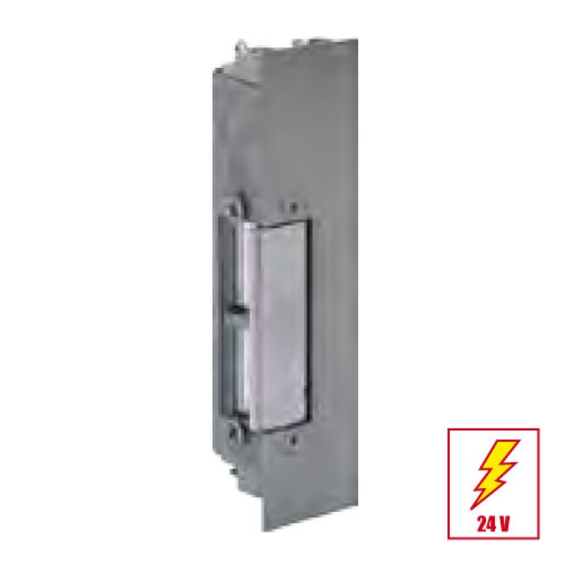 34RR KL Electric Strike Door Permanent Release with Plate Short Flat effeff