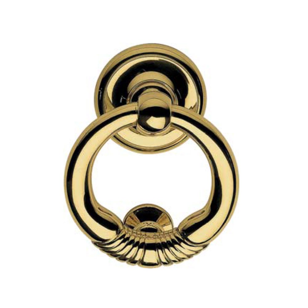 359 BA America Round Door Knocker Linea Calì with Classic Style Made in Italy