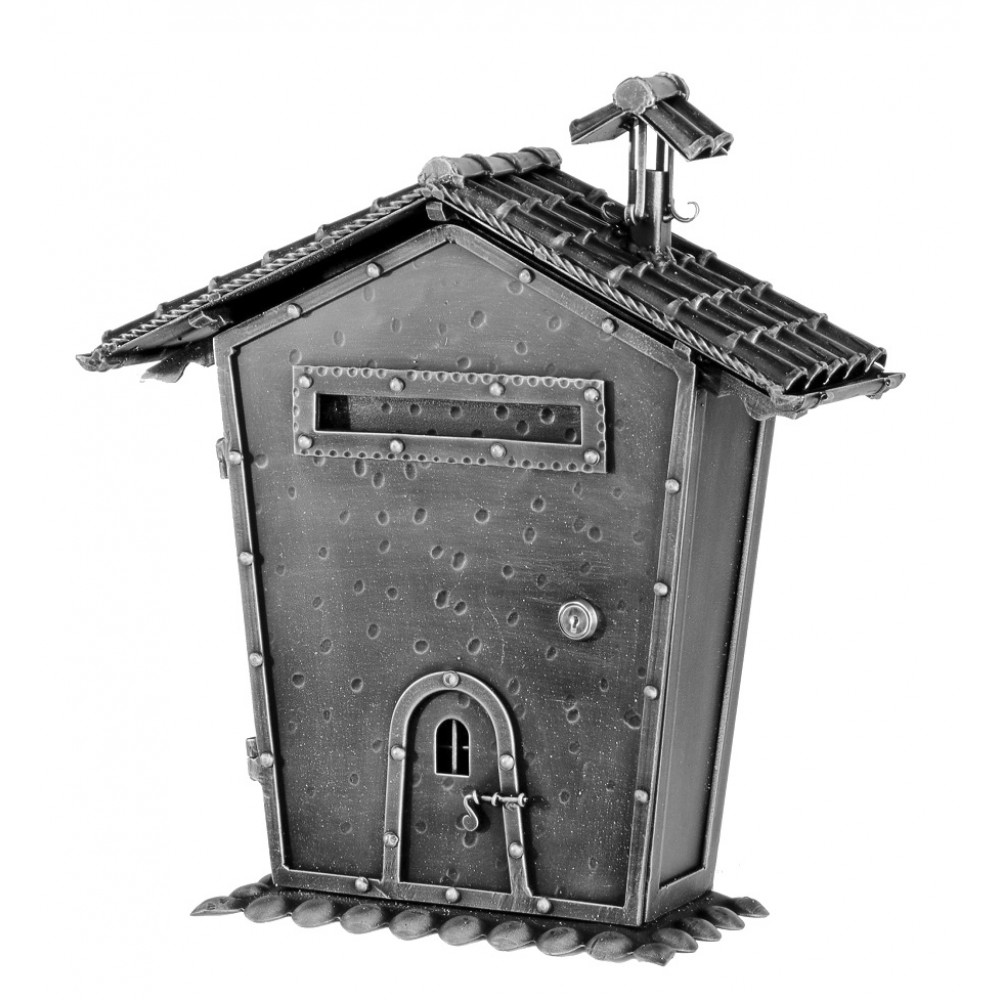 440 Galbusera Wall Mail Box Artistic Wrought Iron