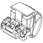 Twin ratchet R Series R40 Art.01706 Giesse; Closing Vasistas