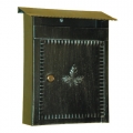 Handcrafted Wrought Iron Mailbox Lorenz 6001