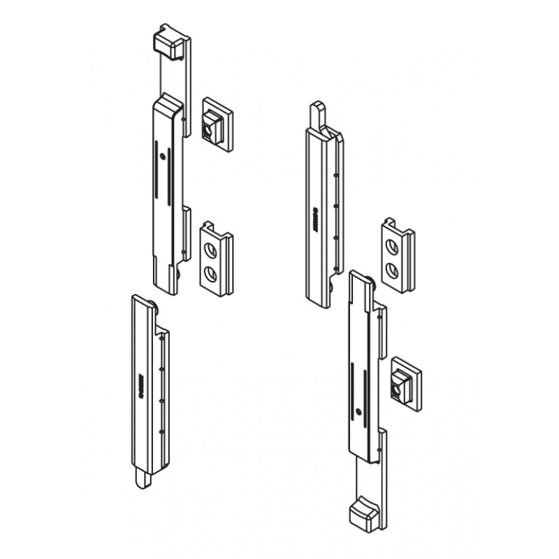 Couple Catenacci Giap Art.02131K Giesse; Silver PWS, for Series R40