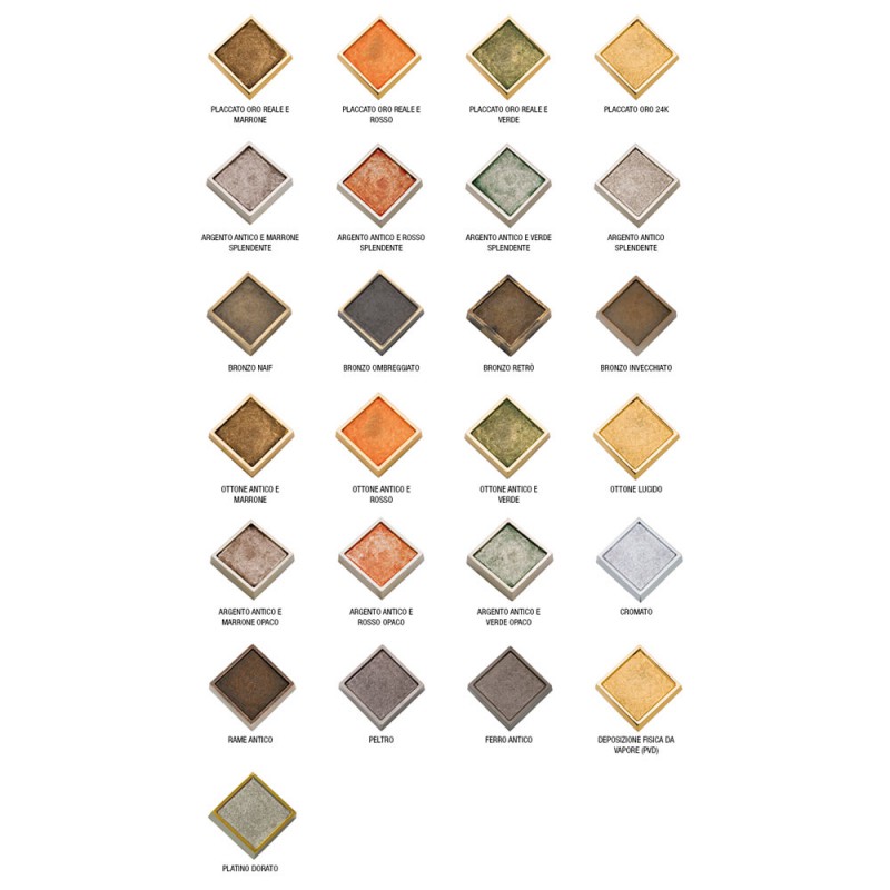 Brescia Series forme Sliding Door Handle Frosio Bortolo Made in Italy Design