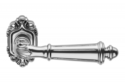 Tosca Aged Bronze Shabby-Chic Door Handle on Rosette Linea Calì