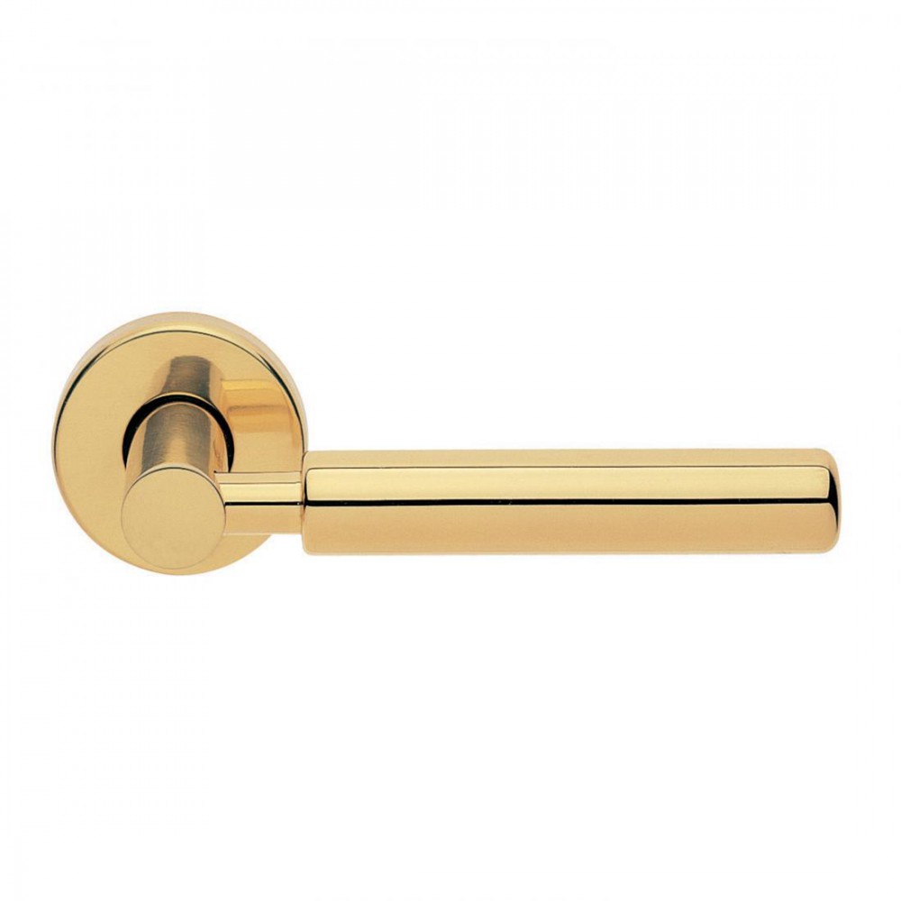 Amleto Design Manital Polished Brass Door Lever Handles