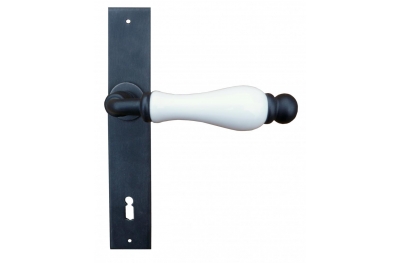 Amsterdam Galbusera Door Handle with Plate