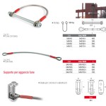 Anti-fall Steel Cable for Swinging Gate Various Sizes