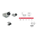 End Stops for Sliding Trolleys of Various Sizes