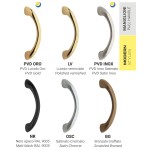 Artemio Reguitti Round Pull Handle in Brass Various Finishes