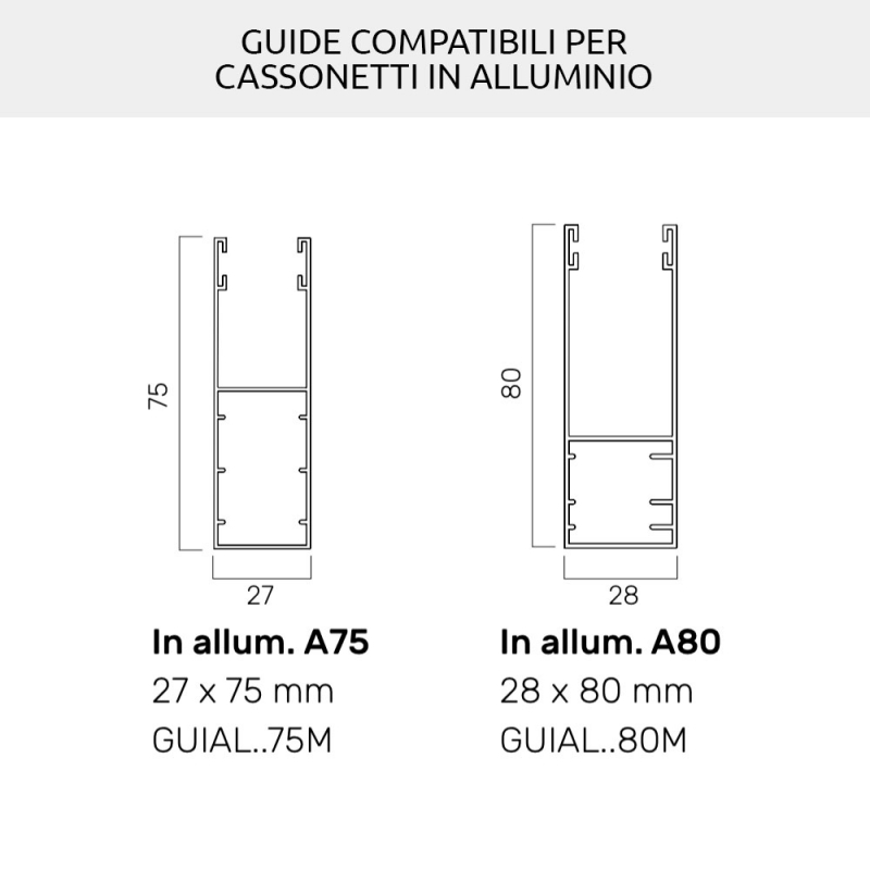 Duero 40 Rolling Shutter in PVC and Aluminum with Thermal Insulation