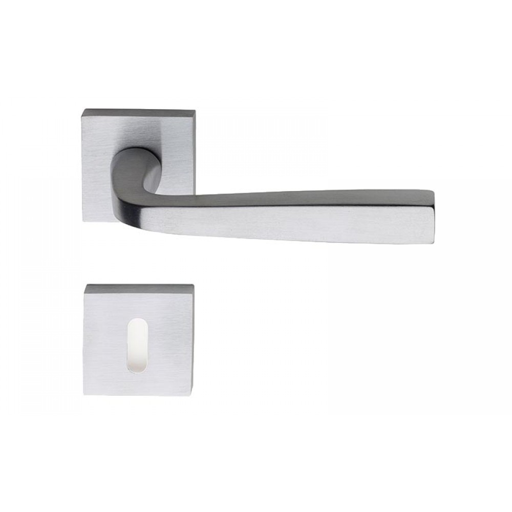 Asolo Door Handle on Square Rosette Fashion Line PFS Pasini