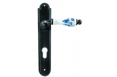 Athens Galbusera Door Handle with Plate