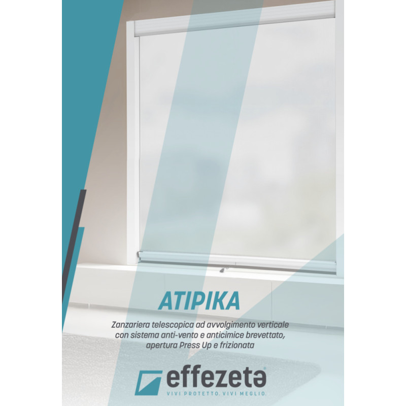 ATIPIKA Effezeta Vertical Mosquito Screen Wind-Resistant Anti-Bedbug