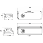 Chain Actuator ACK4 RWA 24V 1 For Smoke Heat Applications Push Point Topp