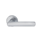 Aura Reguitti Door Handle on Round Rose Made of Zama