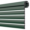 Double Space Pinto Rolling Shutter Extruded Aluminum