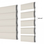Double Space Aluminum Roller Shutter allows Customization of the Light that enters