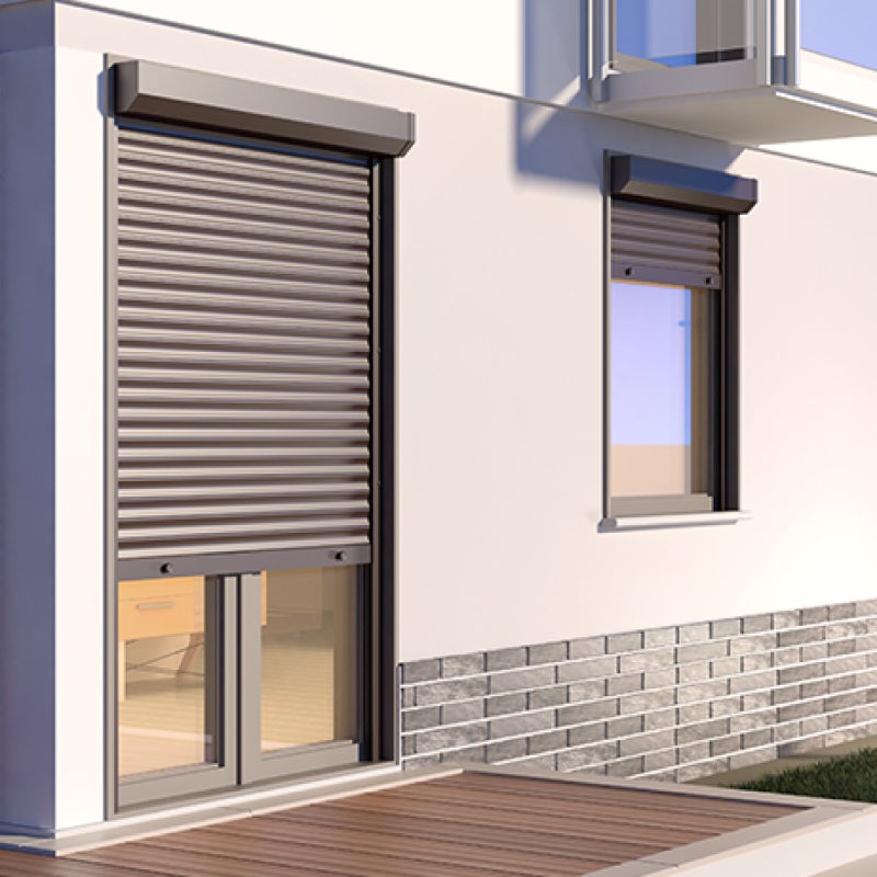 Roller Shutter Effezeta Aluminium 12 Medium Density Aluminum