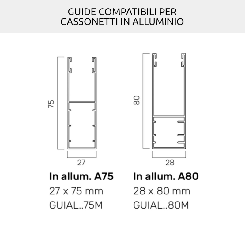 PVC roller shutter Rome