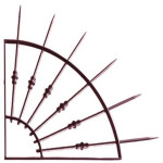 Anti-Climb Security Spikes for Balconies Single or Double