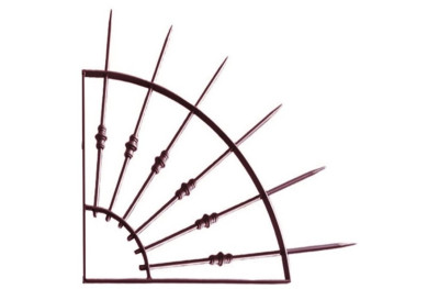 Anti-Climb Security Spikes for Balconies Single or Double