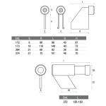 Welded End Stop Knocker for Sliding Gate