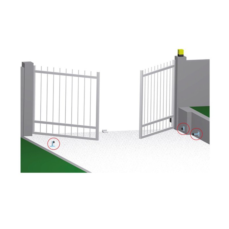 Modular Swing for Automatic Gate BREVETTI ADEM 3 BLOCKS