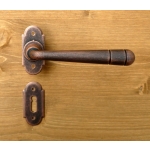 Bern 2 Galbusera Door Handle with Rosette and Escutcheon Plate