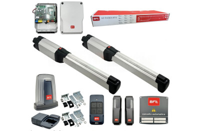 BFT PHOBOS BT B25 SMART KIT Swing Gate Automation 24V 400k