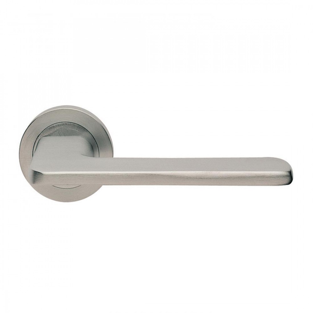 Blade Design Manital Satin Nickel Pair of Door Lever Handles