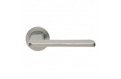 Blade Design Manital Satin Nickel Pair of Door Lever Handles