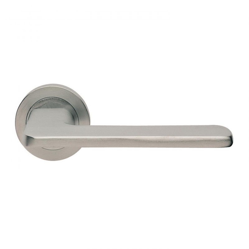 Blade Design Manital Satin Nickel Pair of Door Lever Handles