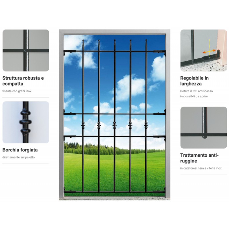 Blindy Inferriata Anti-Burglary System Grate for Window