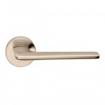 Boston Series Fashion forme Door Handle with Round Rosette Frosio Bortolo Modern Design