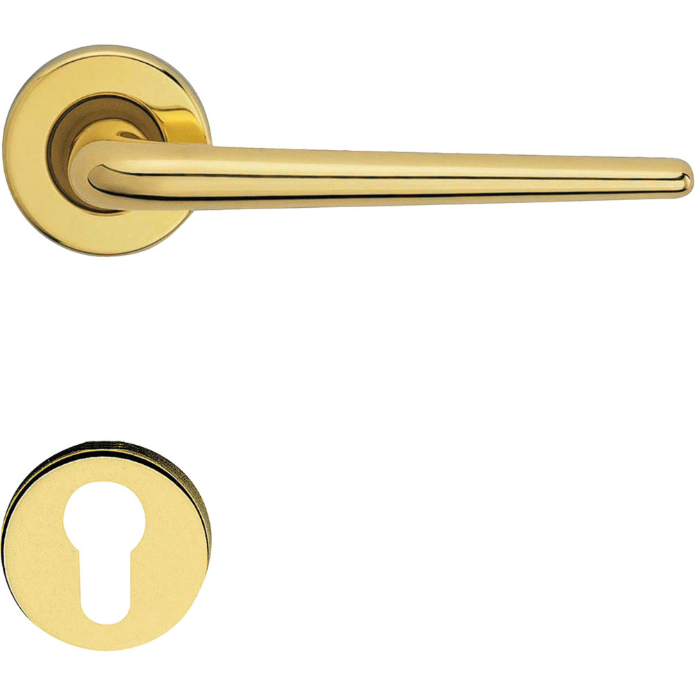 Brixia Linea Calì Classic Brass Handle for Interior Doors