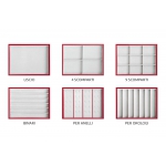 Brixia Uno Black White Free Standing Safe Bordogna with Electronic Lock