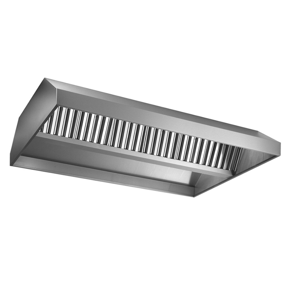 Island Hood for Kitchen in Stainless Steel and Electric Fan Motor
