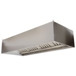 Cubic Wall Hood Depth 90 110 130 cm Without Motor