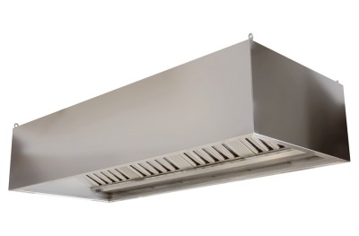 Cubic Wall Hood Depth 90 110 130 cm Without Motor