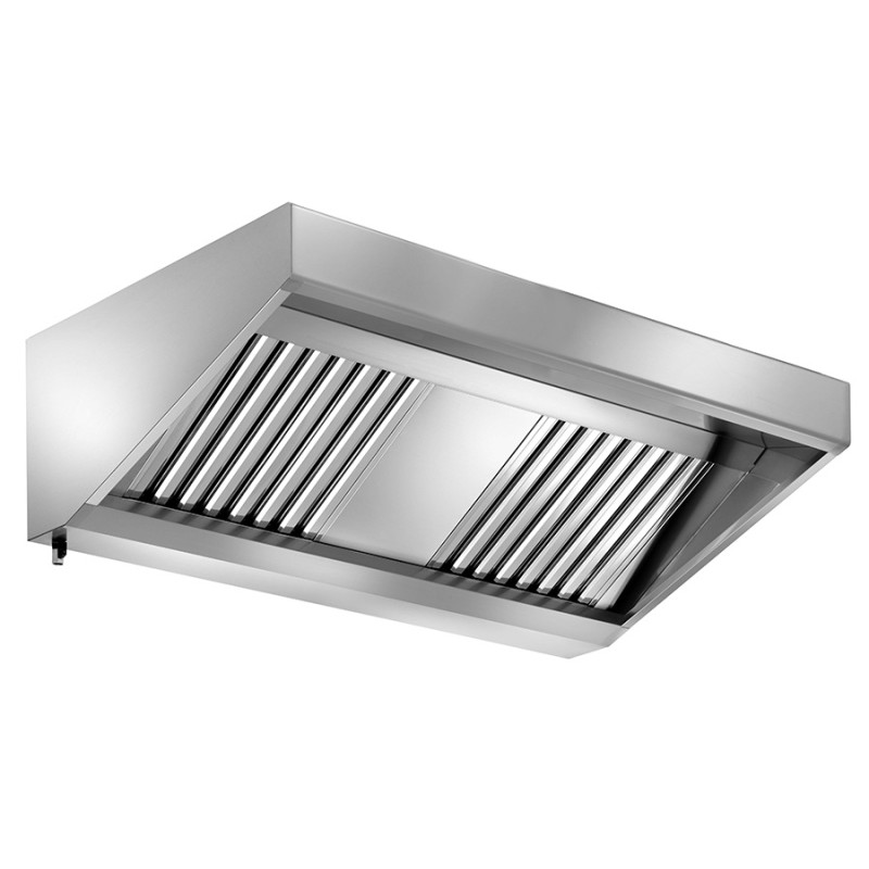 Snack Hood in Stainless Steel with Electric Fan