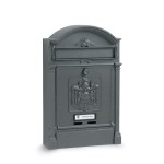 Italian Design Mailbox in Aluminum Poste Regie Silmec