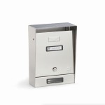Mailbox in Stainless Steel for Fence Silmec S09