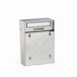 Mailbox in Stainless Steel for Fence Silmec S09