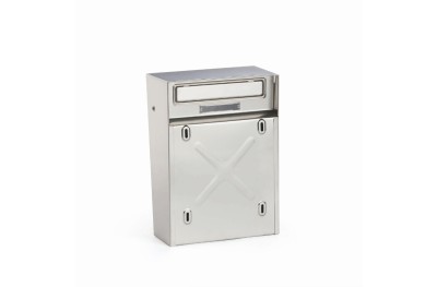 Mailbox in Stainless Steel for Fence Silmec S09